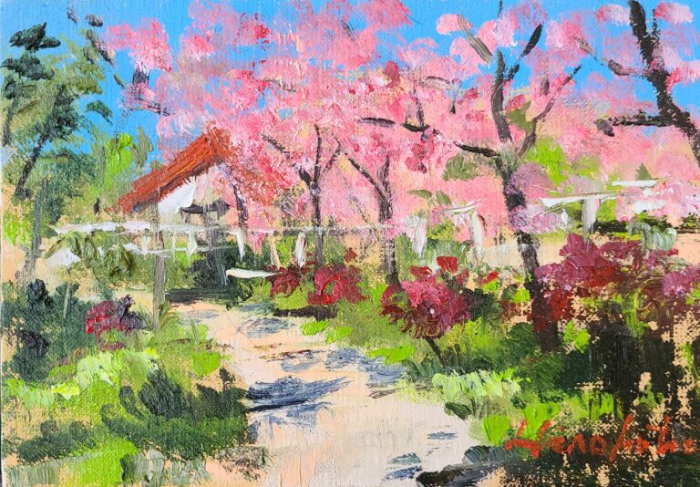 桜の小道　